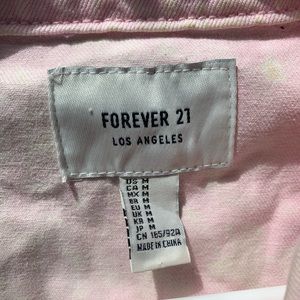 Forever 21 Jackets & Coats - Pink jean jacket Forever 21 Jackets & Coats - Pink jean jacket